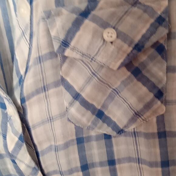 Rails Women's Small Kendra Cotton Gauze plaid button down. Comfy,Farmercore. - Picture 3 of 7